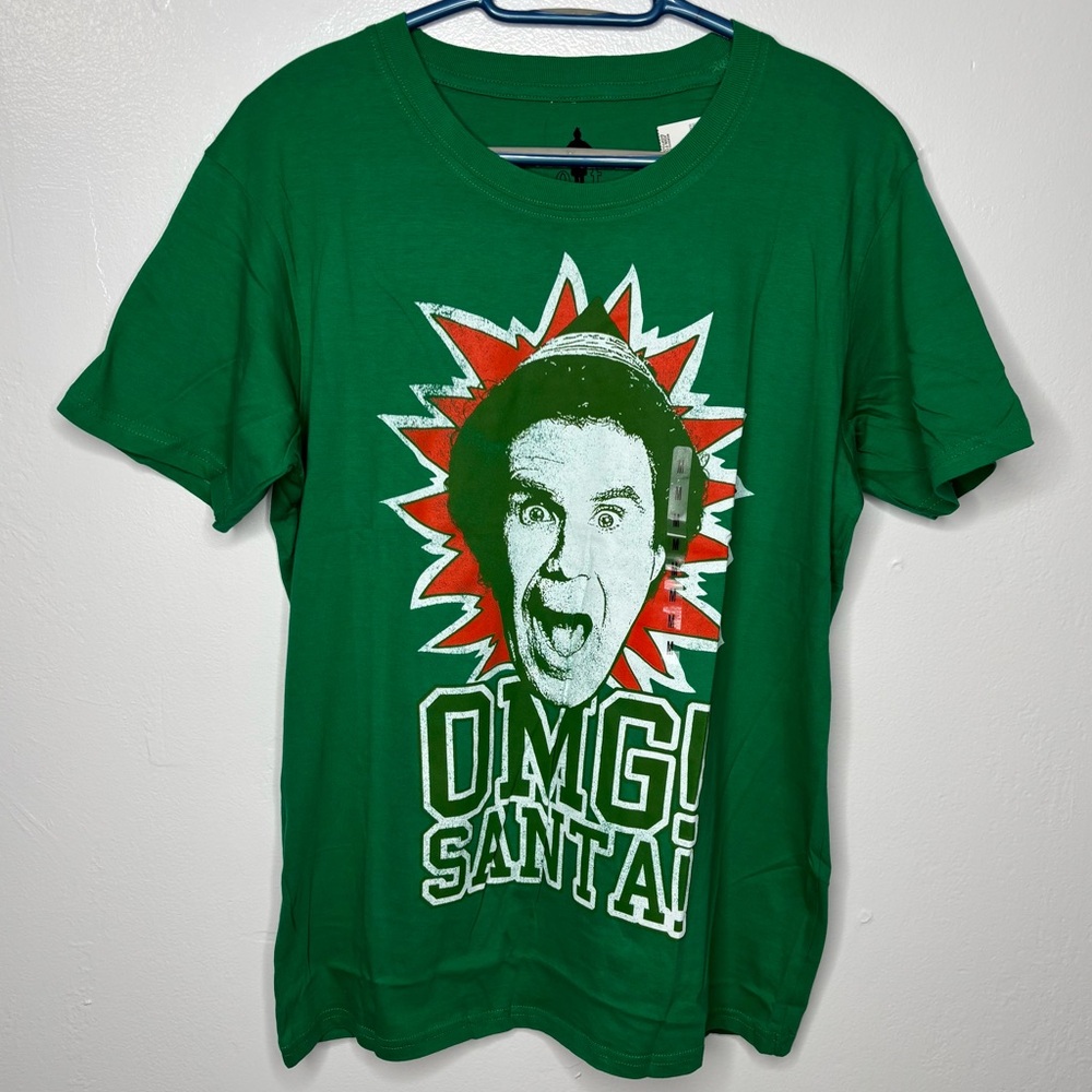 Elf OMG Santa T-shirt
